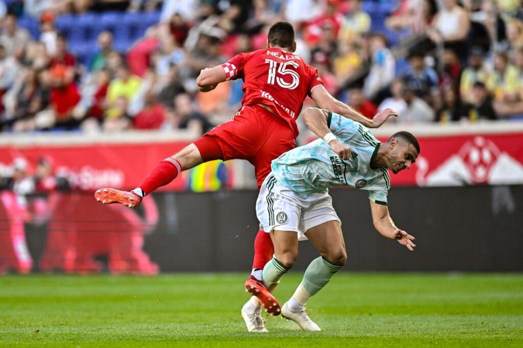 Red Bulls Crush Atlanta Behind Brace From Frankie Amaya Field