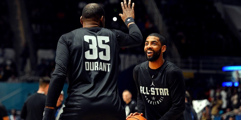 Kevin Durant: Kyrie Irving, Brooklyn Nets pairing happened 'organically'