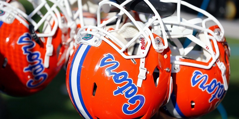 Florida Gators, helmet