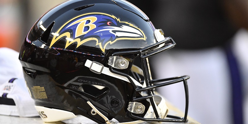 Ravens, helmet