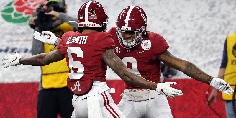 John Metchie III, DeVonta Smith