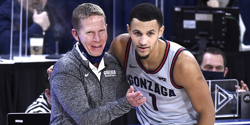 Mark Few, Jalen Suggs