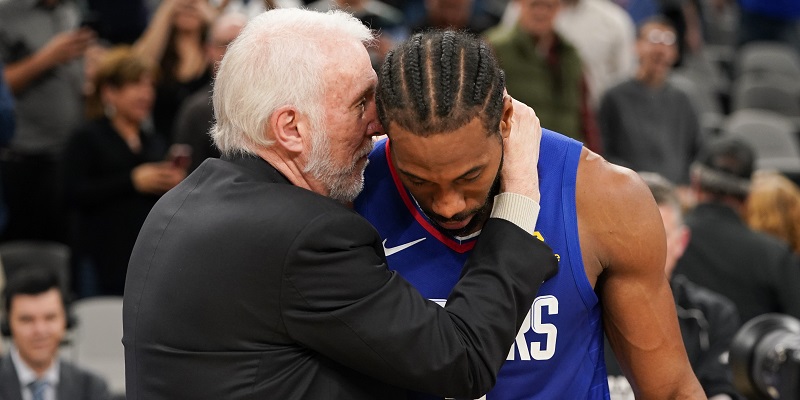 Gregg Popovich, Kawhi Leonard