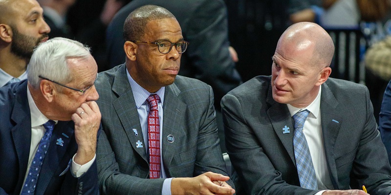 Roy Williams, Hubert Davis, Brad Frederick