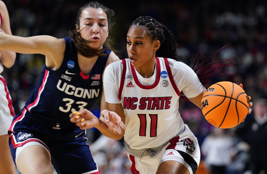 No. 2 UConn drops No. 1 NC State in double OT to reach Final Four