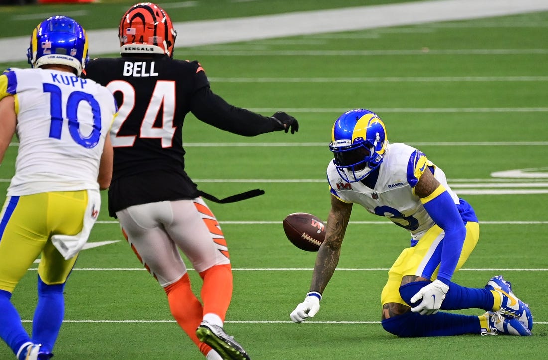 Odell Beckham Jr. says torn ACL didn't occur during Super Bowl - Field ...