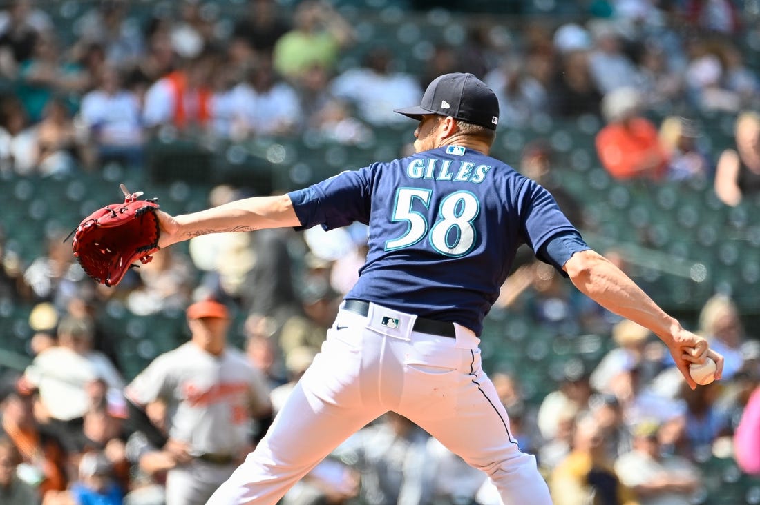 Analysis: Emphasizing Slider, Ken Giles Solid in First Appearance With  Seattle Mariners - Sports Illustrated Seattle Mariners News, Analysis and  More