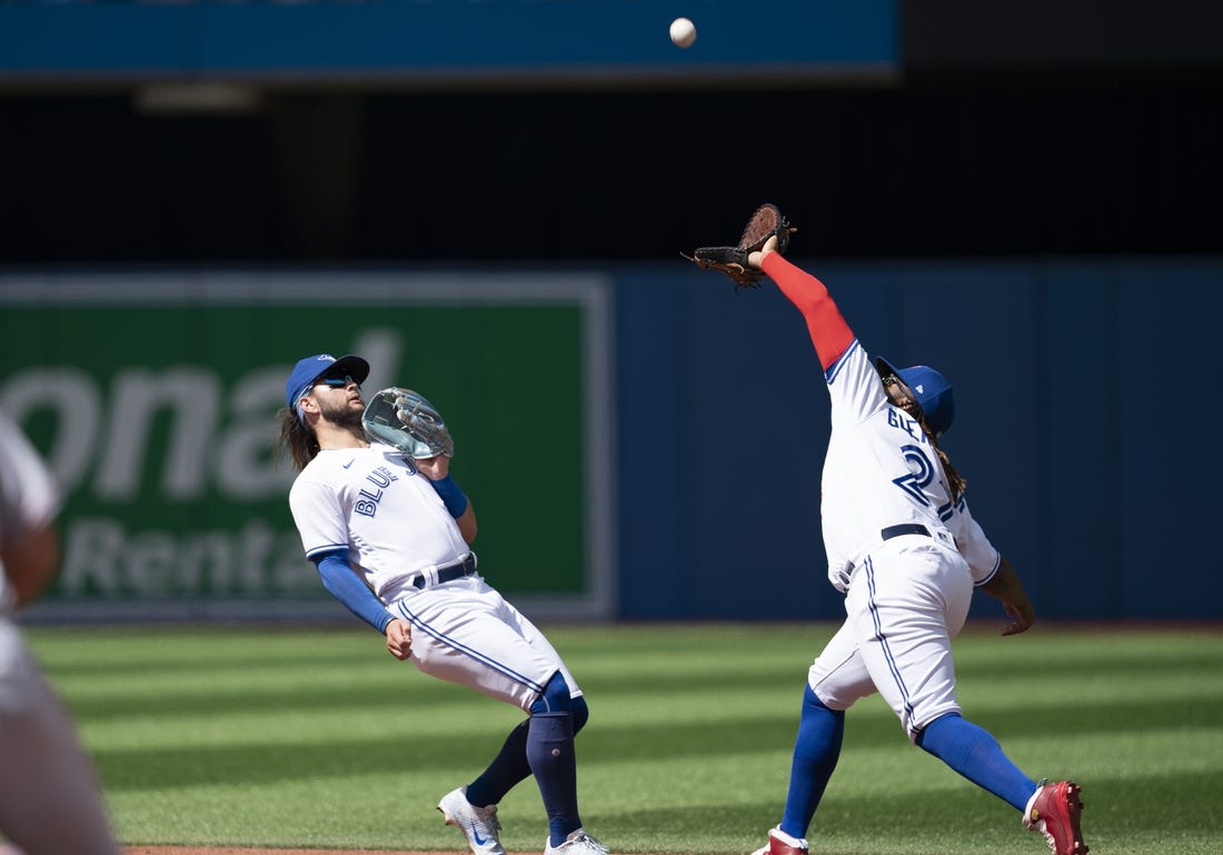 Shohei Ohtani Mike Trout Homer As Angels Sweep Blue Jays Field Level Media Professional