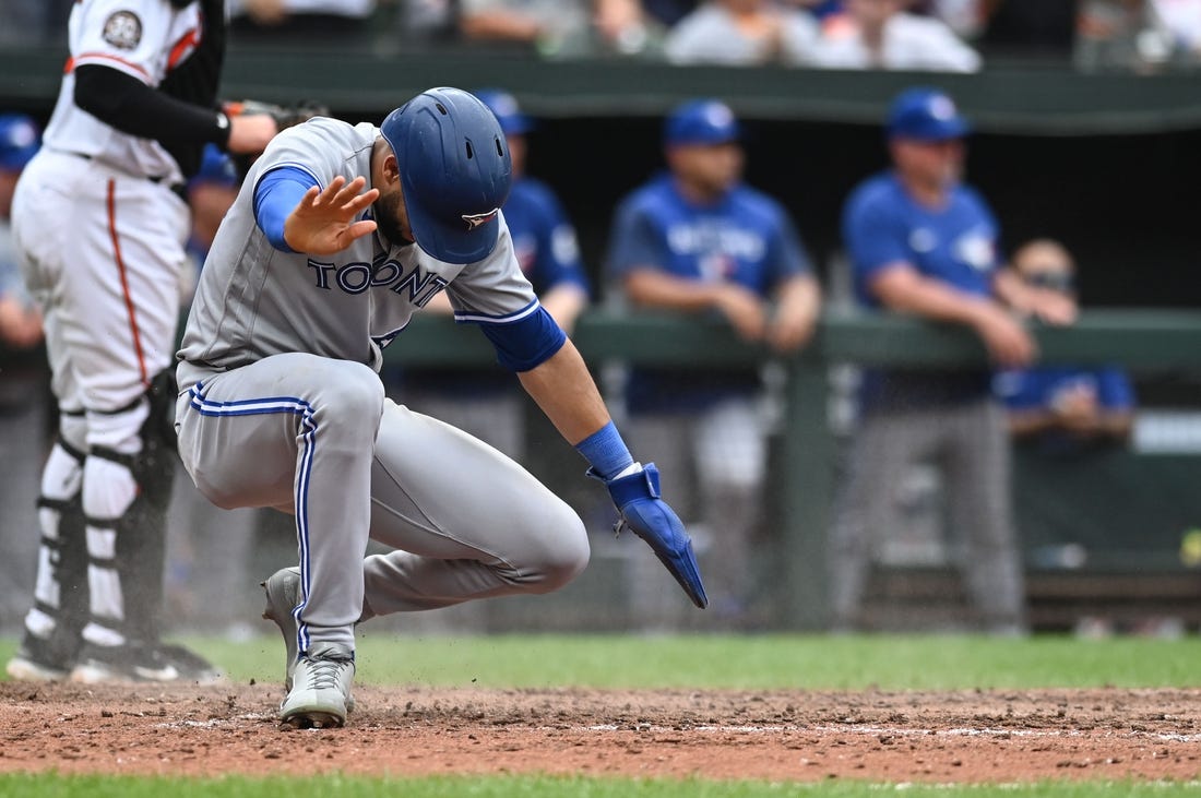Bichette 3 HRs in 2nd game, Blue Jays sweep DH from Orioles