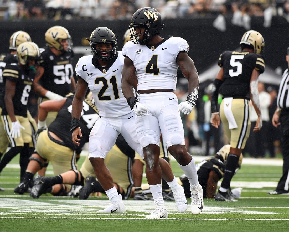 Sam Hartman tosses 4 TDs as No. 23 Wake Forest dumps Vandy - Field