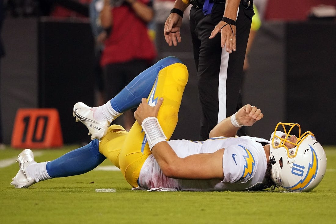 Chargers' Justin Herbert daytoday with fractured rib cartilage Field Level Media