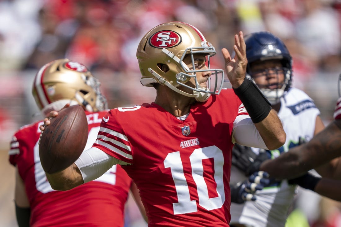 Jimmy Garoppolo made extra $350K for Week 2 win - Field Level Media ...