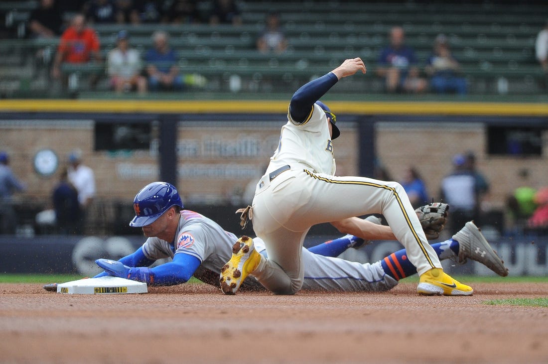 Garrett Mitchell hits walk-off homer, Brewers sweep Mets