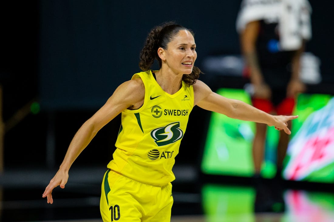 Photos: Sue Bird's jersey retirement packed with touching tributes