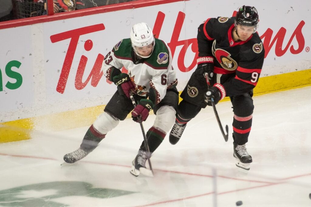 Senators, Coyotes Face Off In Battle Of Losing Streaks - Field Level ...