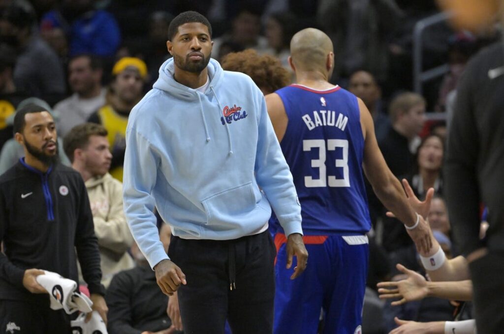 Clippers' Paul George (hamstring) Returns For Clash With 76ers - Field ...