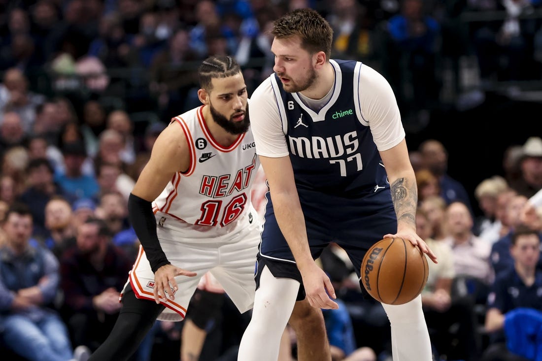 Luka Doncic Stars In Mavericks' Rout Of Heat - Field Level Media ...