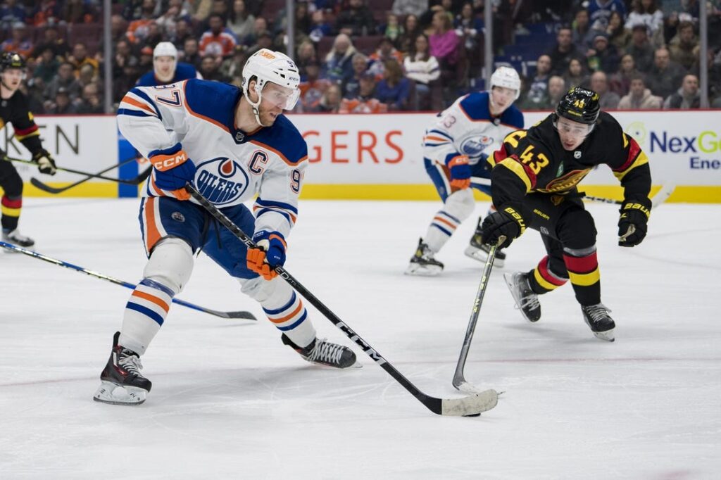 Oilers in rare air going for seventh straight win in facing Blue