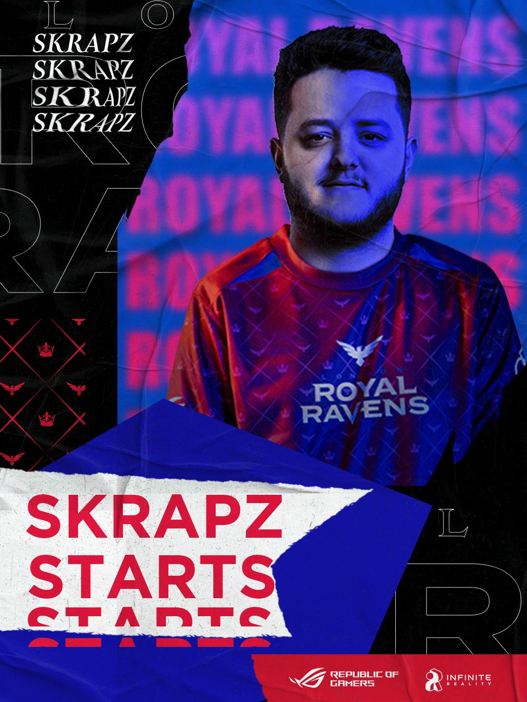 skrapz joins Royal Ravens' starting lineup Field Level Media