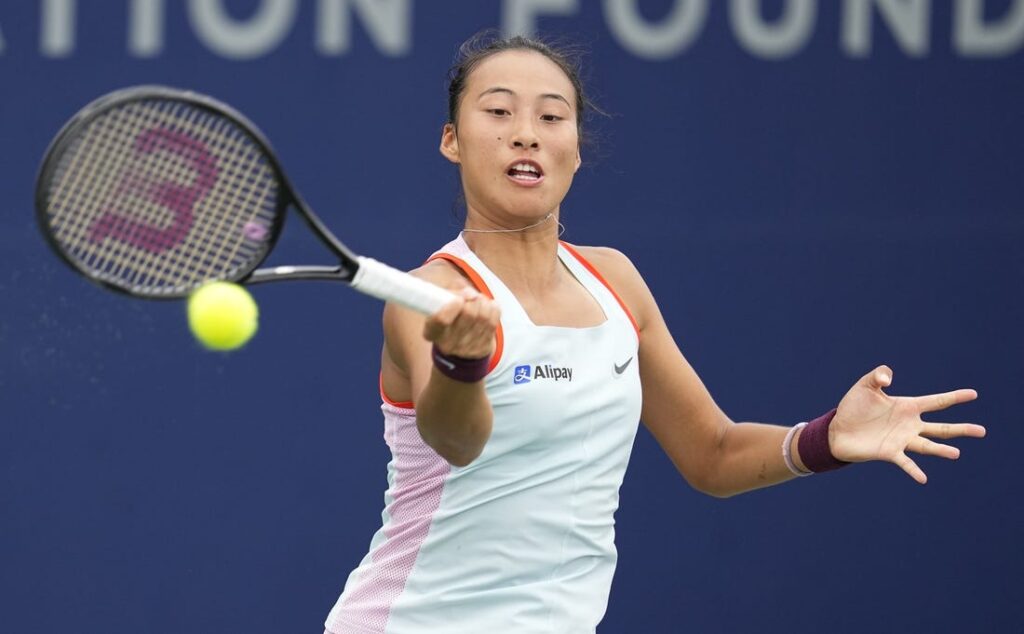 WTA roundup: Qinwen Zheng knocks out top seed in Abu Dhabi - Field ...