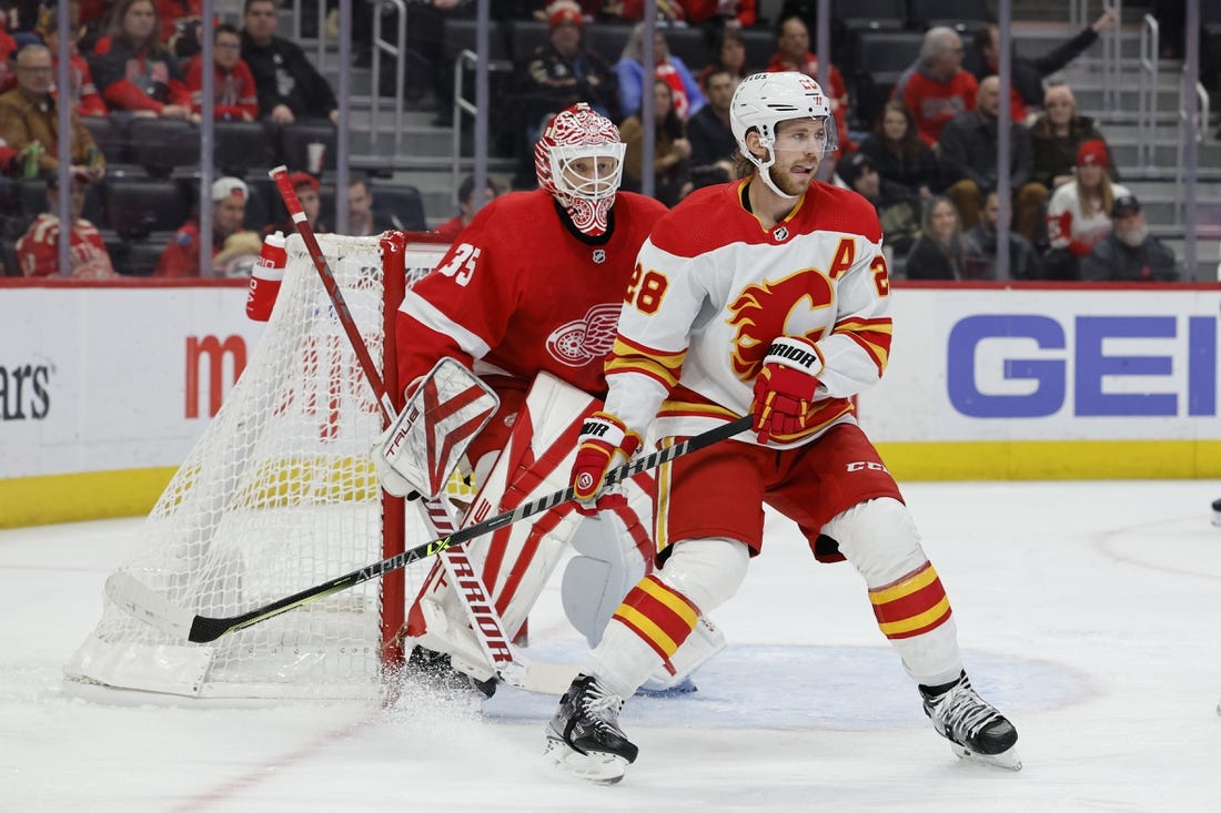 Filip Zadina returns, scores winner as Wings edge Flames - Field Level ...