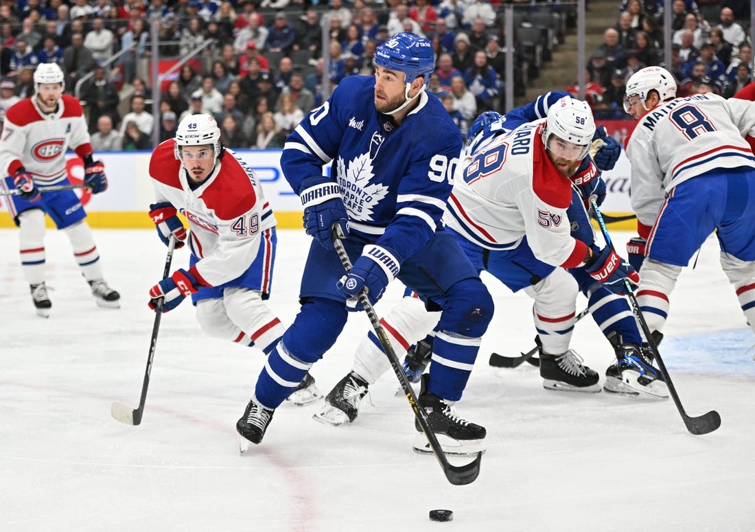 Maple Leafs Score 5 Consecutive Goals To Surge Past Canadiens - Field ...