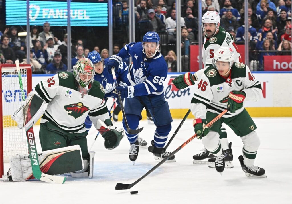 William Nylander Lifts Maple Leafs Over Wild In OT - Field Level Media ...