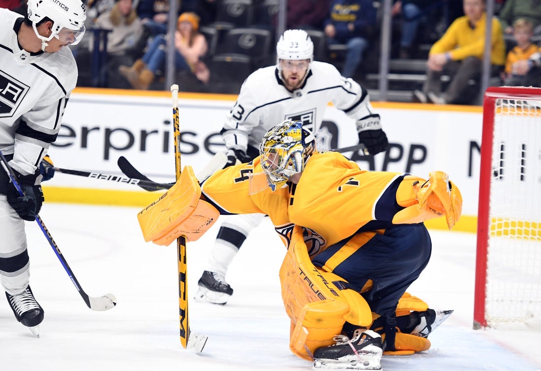 Kevin Lankinen Shines As Predators Clip Kings In Shootout - Field Level ...