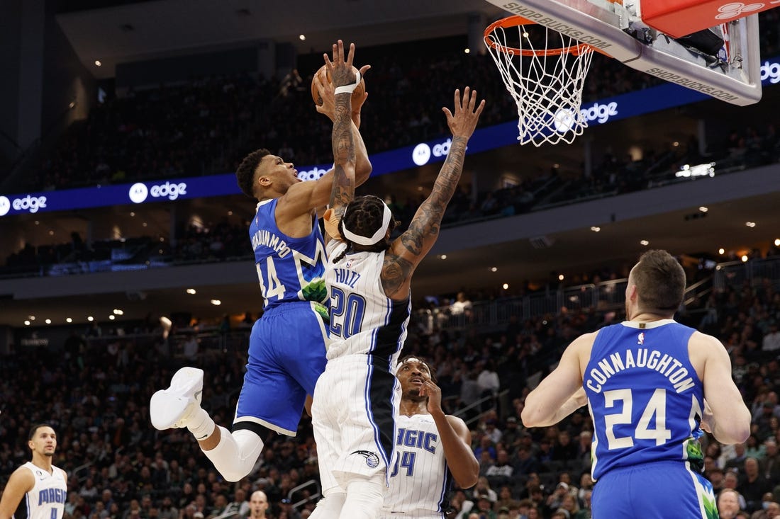 Bucks Run Winning Streak To 16, Breeze Past Magic - Field Level Media ...