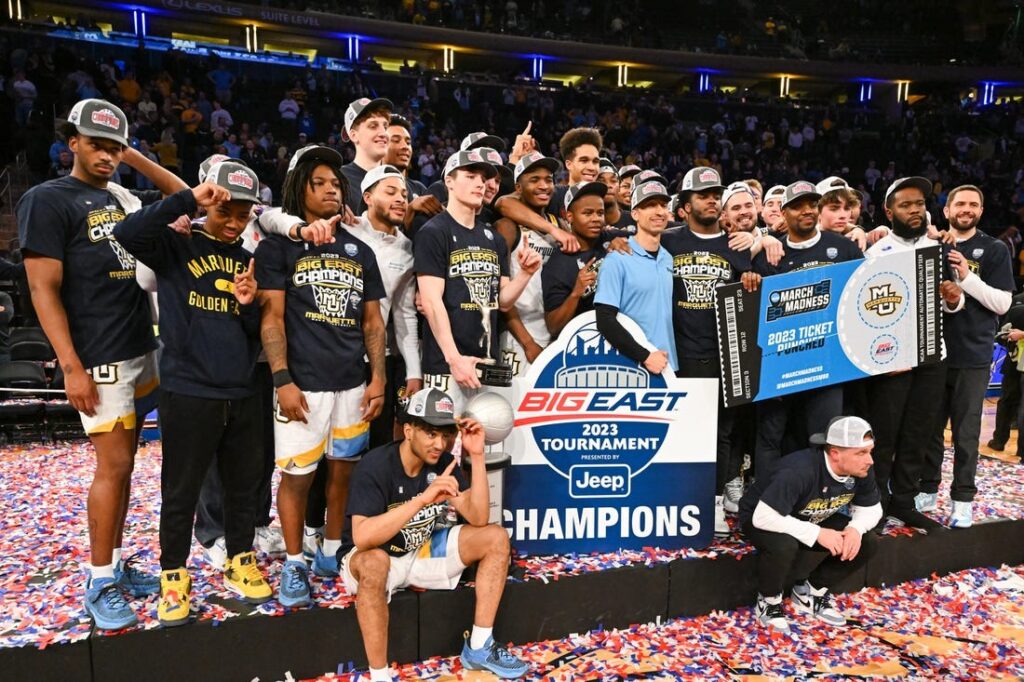 Top 25 roundup: No. 6 Marquette wins first Big East tourney title ...