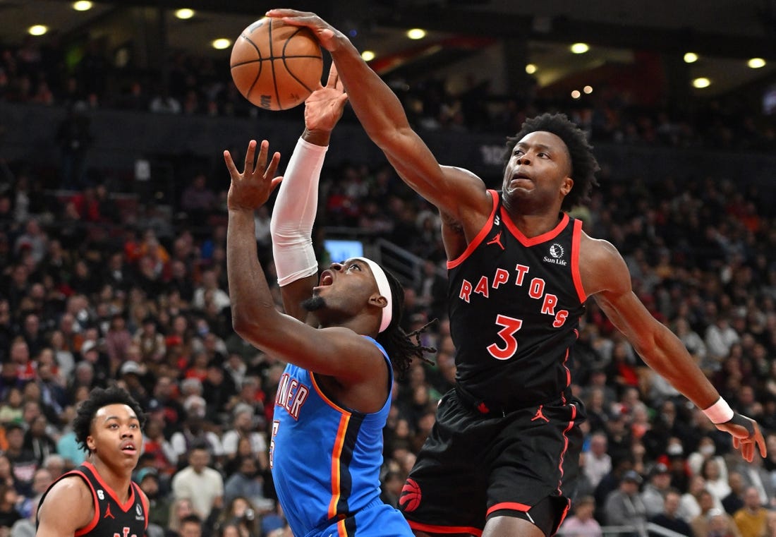 NBA: Raptors sink Thunder for sixth straight home victory