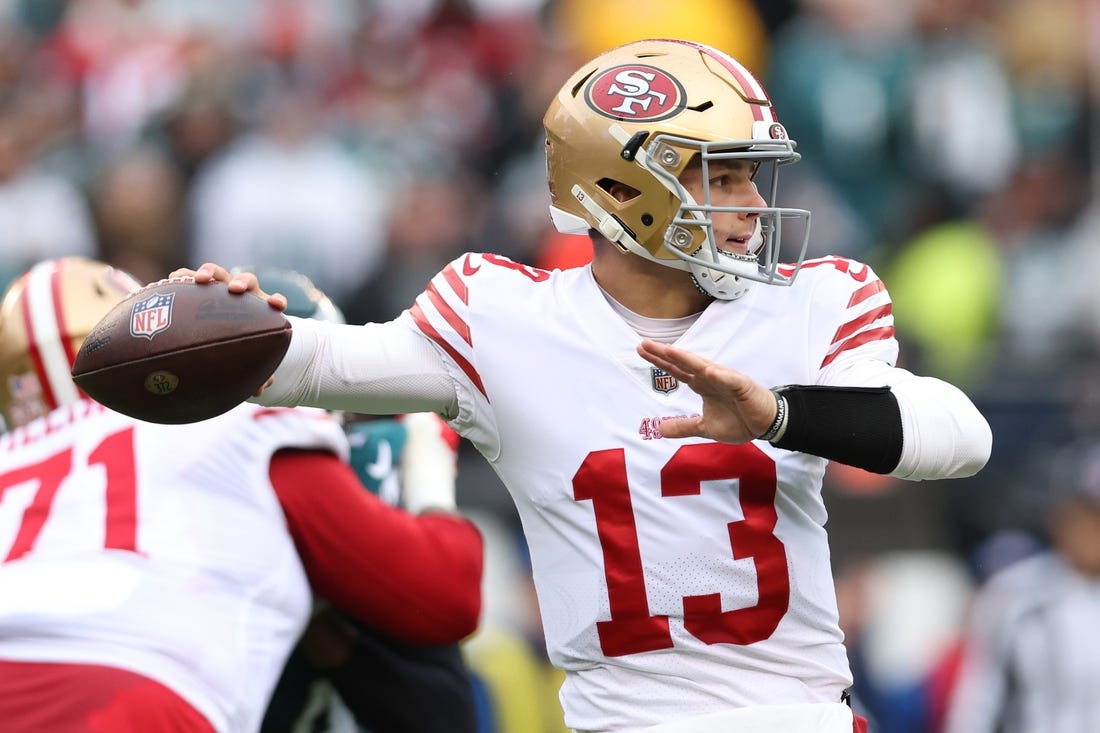 49ers coach: QB Brock Purdy 'ahead of schedule' in rehab