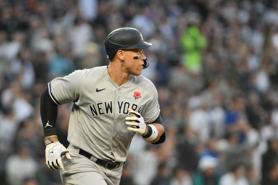 Yankees' Aaron Judge back on IL with sprained toe