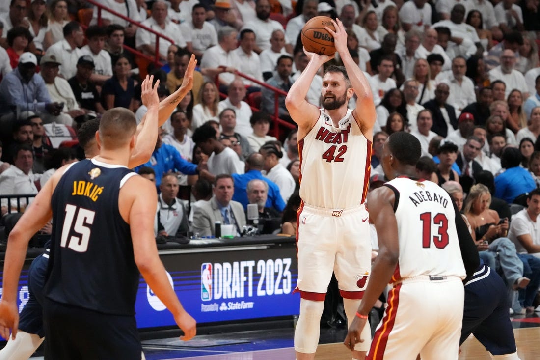 Kevin Love rejoins Heat in Denver after birth of child Field Level