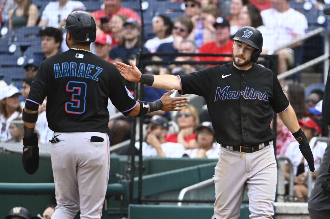 Surging Marlins have sweep in range against Nationals - Field Level ...