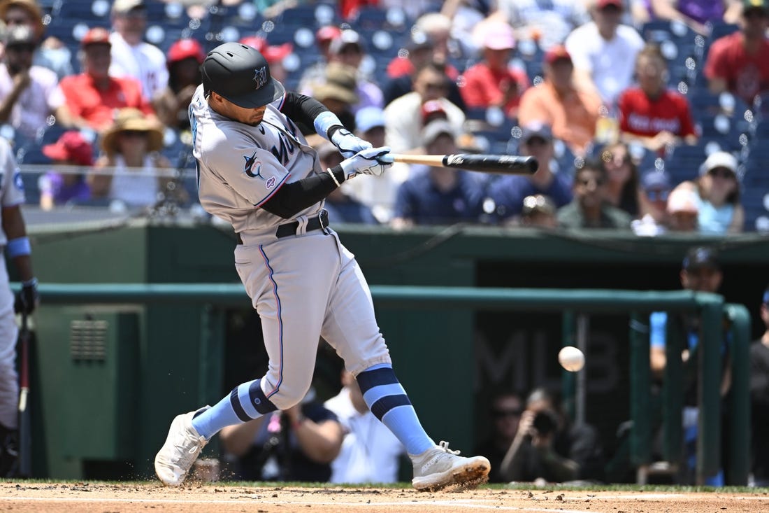 Jacob Amaya Helps Marlins Finish Sweep Of Nats In MLB Debut - Field ...