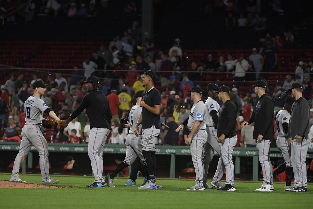 Marlins record first-ever sweep against Red Sox