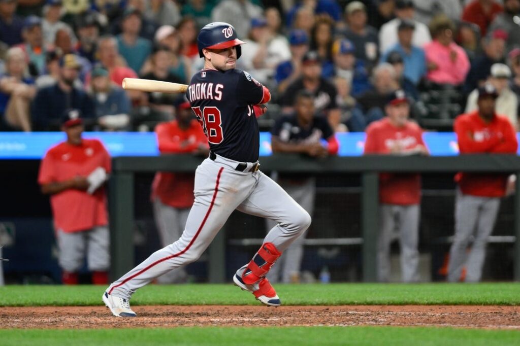 Lane Thomas, Nationals Eye Series Win At Seattle - Field Level Media 