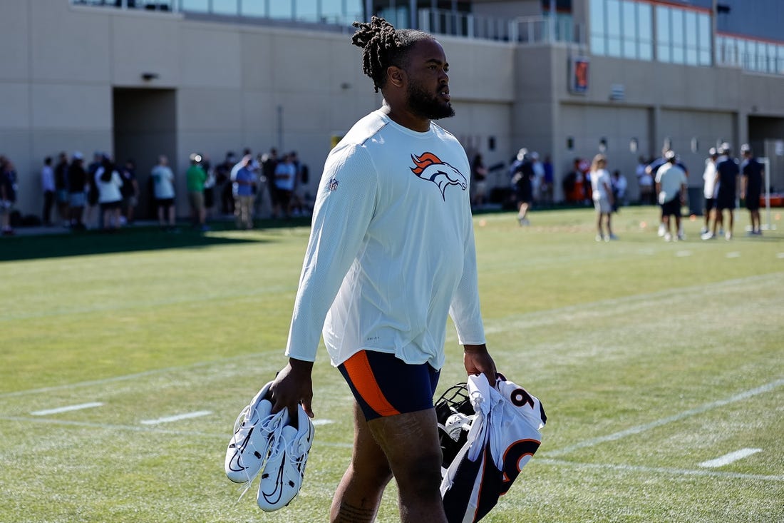 NFL suspends Broncos DL Eyioma Uwazurike for betting on games - Field Level  Media - Professional sports content solutions