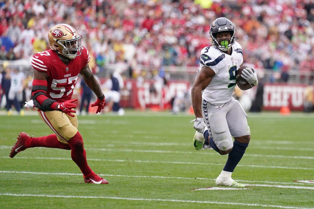 Injuries sideline Seahawks running backs Kenneth Walker III, Zach Charbonnet