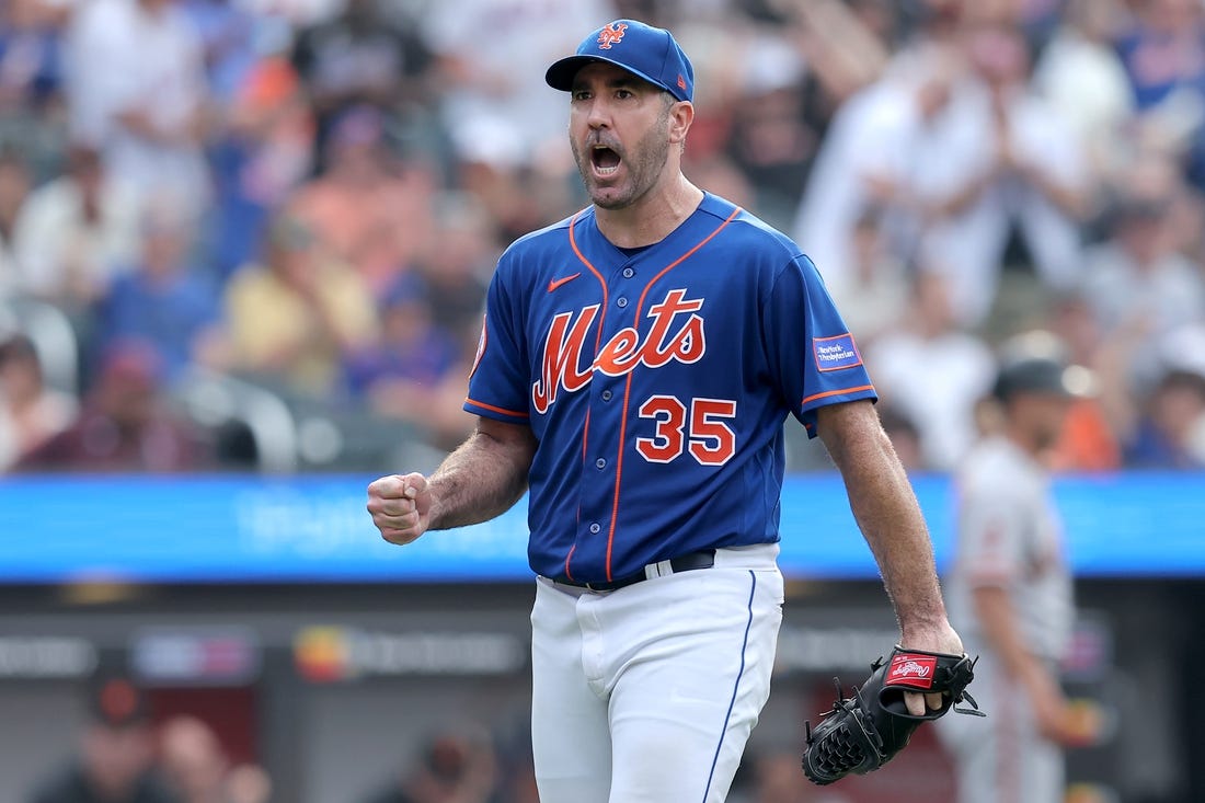 Verlander pitches well, Mets hit 3 HRs in win over Giants