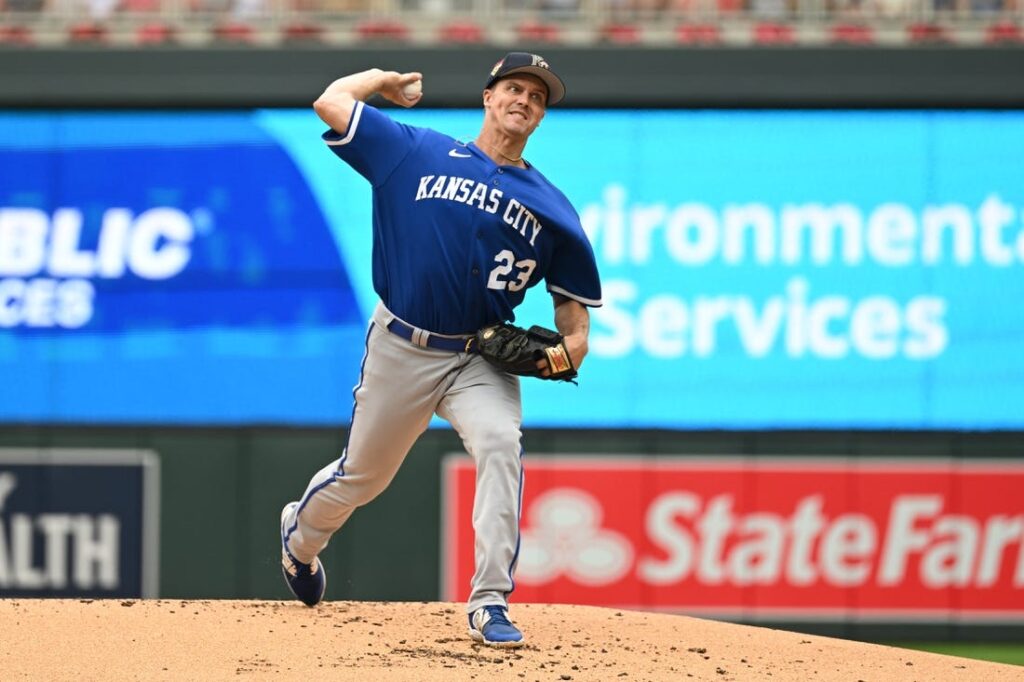 Royals place Greinke on 15-day IL