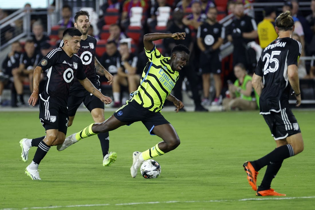 NO CONTEST: Arsenal embarrasses MLS with 5-0 rout in all-star game - Front  Row Soccer
