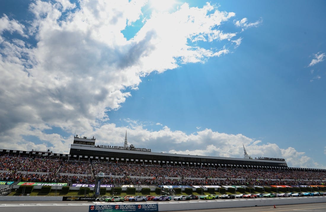 Denny Hamlin gets his record 7th victory at Pocono and 50th of his NASCAR  Cup Series career