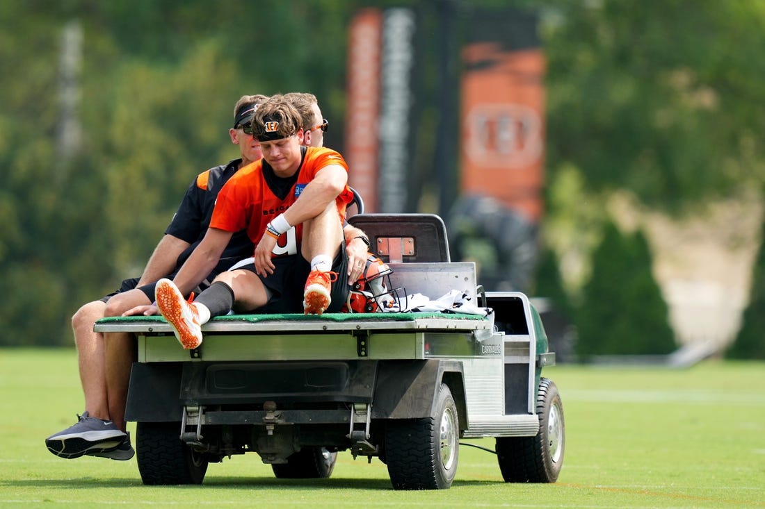 Report: Bengals QB Joe Burrow has appendectomy