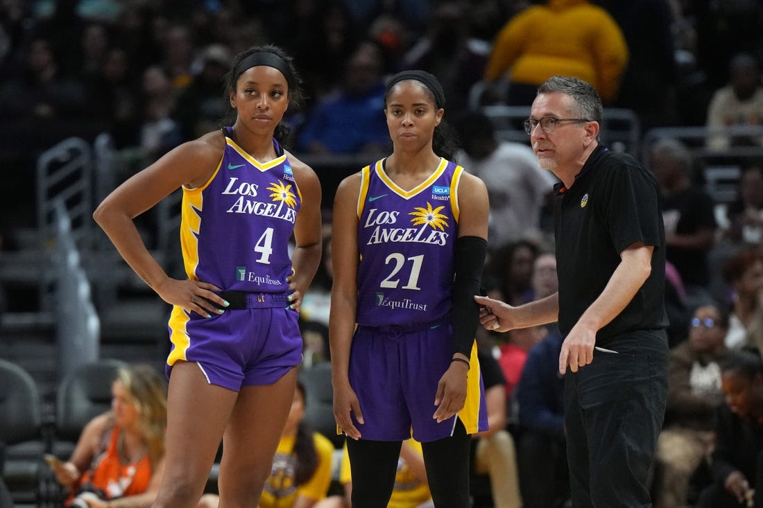 Sparks beat Dream to jump into sixth in WNBA playoff race - Los Angeles  Times