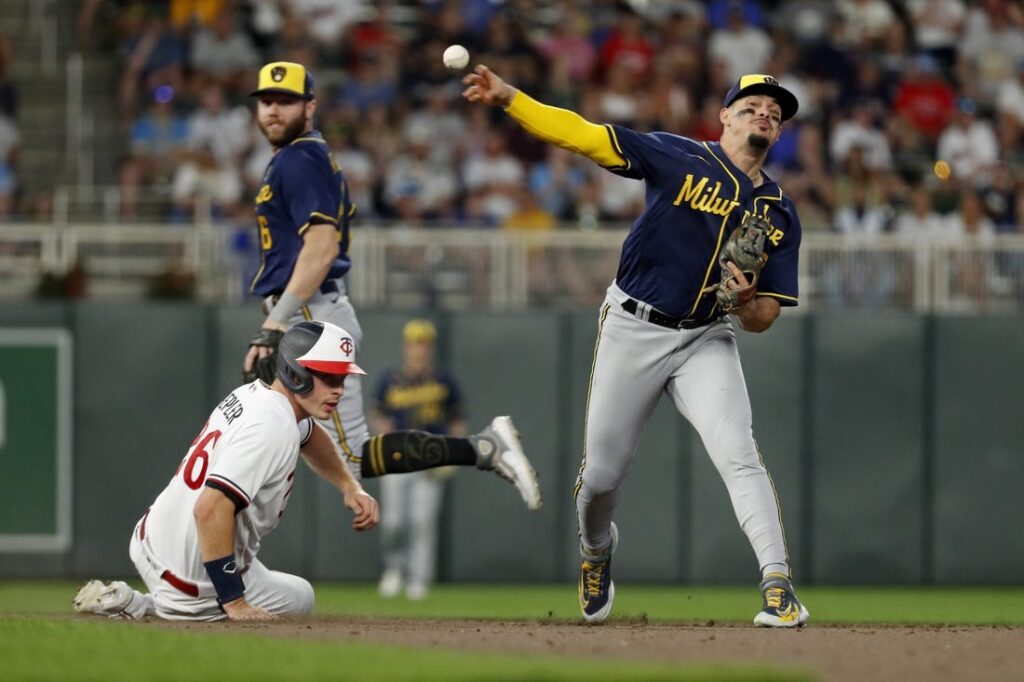 Red Sox acquire infielder Luis Urias from Brewers - Field Level Media -  Professional sports content solutions