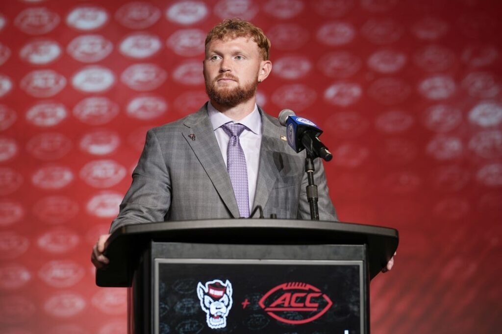 Brennan Armstrong takes over as NC State heads to UConn Field Level Media Professional