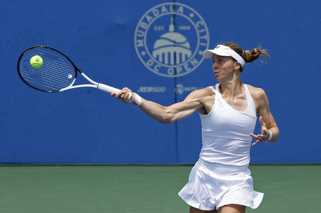 WTA roundup: Liudmila Samsonova continues title defense in Washington ...