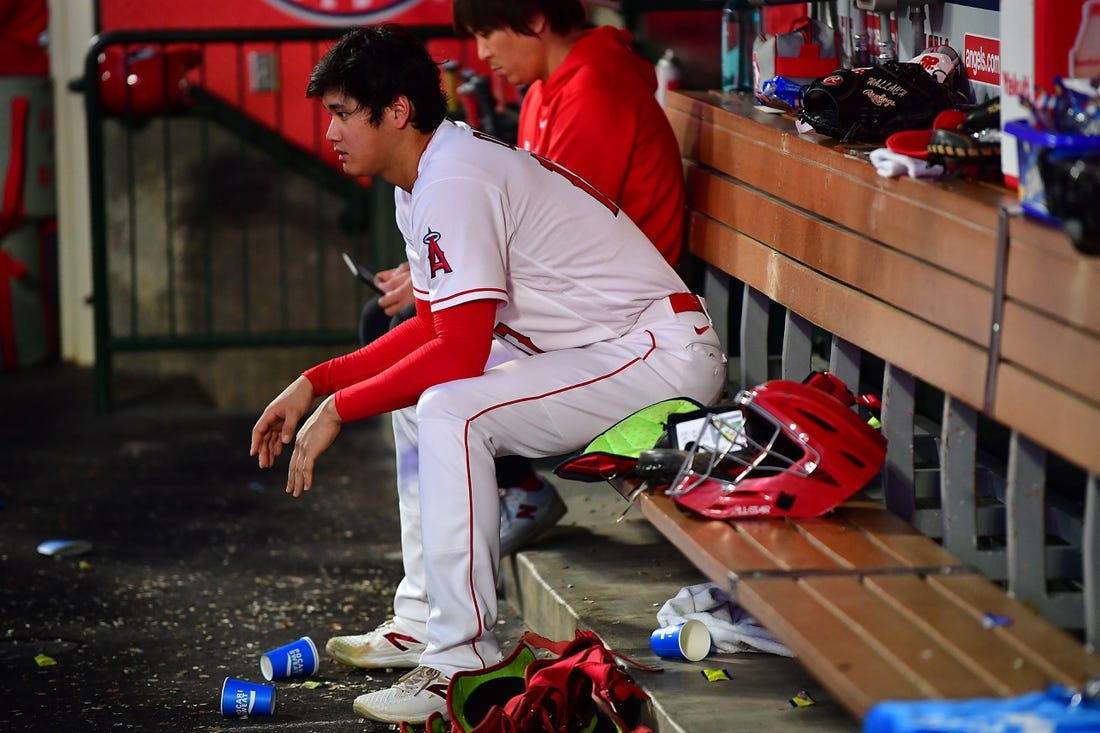 Los Angeles Angels' Shohei Ohtani overcomes cramps, smacks 40th homer vs.  Seattle Mariners 